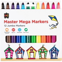 EDVANTAGE MASTER MEGO MARKERS Assorted Colours