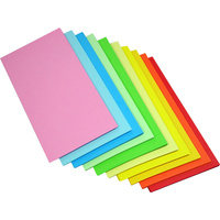 KINDER RECTANGLES 80GSM 125mm x 250mm Matte Assorted 360 Sheets Pack