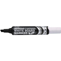 PENTEL MWL6 MAXIFLO WHITEBOARD Marker Chisel Black