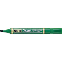 PENTEL PERMANENT MARKER N860 Chisel Green