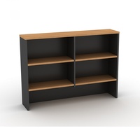 OM HUTCH W1350 x D325 x H1080mm Beech Charcoal