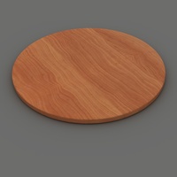 OM TABLE TOP ONLY D900mm Cherry   Cherry Charcoal