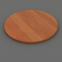 OM TABLE TOP ONLY D1200mm Cherry   Cherry Charcoal