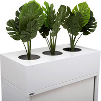 GO TAMBOUR PLANTER BOX 1200mmW White