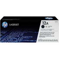 HP TONER CARTRIDGE Q2612A - 12A Black