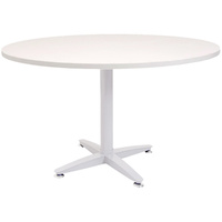 RAPID SPAN FOUR STAR ROUND TABLE 900mm Dia x 730mmH Natural White