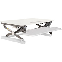 RAPID RISER WORKSTATION W680mm X D590mm Small - White