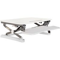 RAPID RISER WORKSTATION W890mm X D590mm Medium - White