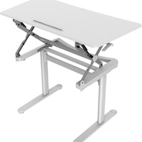 RAPIDLINE SURGE DESK Height Adjustable Worksurface Gas Lift Operated