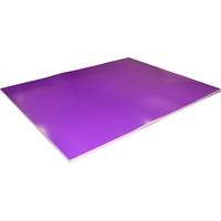 RAINBOW GLOSS SURFACE BOARD 510mm x 640mm 300gsm Double Sided Lilac Pack of 20