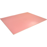 RAINBOW GLOSS SURFACE BOARD 510mm x 640mm 300gsm Double Sided Pink Pack of 20