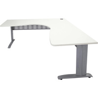 RAPID SPAN CORNER WORKSTATION W1500xD1500xH700 White/Silver