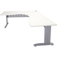 RAPID SPAN CORNER WORKSTATION W1800xD1800xH700 White/Silver