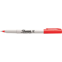 SHARPIE ULTRA FINE MARKER Permanent 0.3mm Red