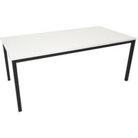 STEEL FRAME TABLE 1200W x 600D X 730mmH NW with Black Frame