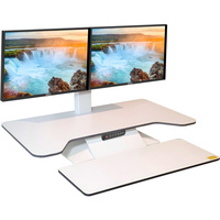 STANDESK PRO MEMORY SIT STAND Electric Desk White White