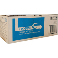 KYOCERA TONER CARTRIDGE TK-594C Cyan