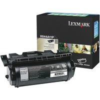 LEXMARK TONER CARTRIDGE X644A11 Black