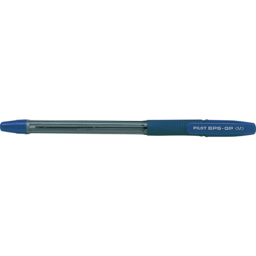 Pilot® Better™ Ballpoint Pens, Medium Point, 1.0 mm, Blue Barrel, Blue Ink,  Pack Of 12